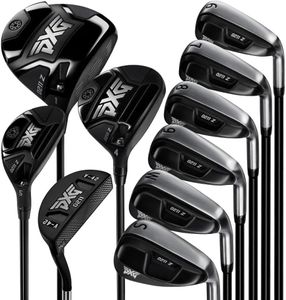 PXG 0211Z Golf Clubs - 10 Club Complete Golf Club Set with Irons, Driver, Fairway, Hybrid, and Putter with Graphite Shafts