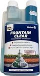 Hydra Fountain Clear Water Feature Cleaning, 500ml Treats 15,000L Highest Dilution Rates, Fountain Cleaner Treatment Keeps Water Crystal Clear from Algae, Green Water, Biofilm Build-up