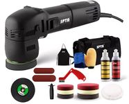 SPTA Buffer Polisher, Orbital Car Polisher 3 Inch 10mm/780W Variable Speed Orbit Dual Action Polisher Auto Detailing Tools with DA Polishing Pads+Sanding Discs+Pad Conditioning Brush+Scratch Remover