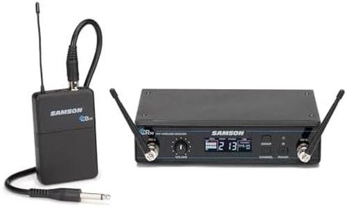 Samson Concert 99 Wireless Guitar Funk-System L-Band – kabellose Gitarrenübertragung, True Diversity, 80 Kanäle, bis zu 90 m Reichweite