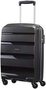 American Tourister Unisex_Adult Suitcase, Navy, 46 x 25.5 x 66 cm, Black (Black), S (55 cm-31.5 L), Hand Luggage