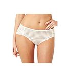 PANACHE Women's Envy Lace Brief, Ivory, (10) Small