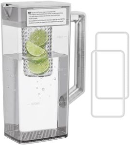 DA97‑21261E DA97‑21261B Refrigerator Water Pitcher Assembly Fits for Samsung Refrigerator RF29A9671SR/AA RF23A9671SR/AA RF23A9675AP/AA RF23A9071SR/AA RF23A967512/AA RF23A9071SG/AA