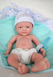 MYREBABY 12" Micro Preemie Full Body Silicone Baby Doll