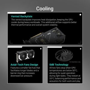 ASUS Dual GeForce RTX 5070 12GB OC Graphics Card