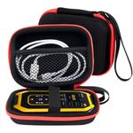 XINGFUDAO Hard Case for FNIRSI Geiger Counter Nuclear Radiation Detector; Waterproof Protective Bag for Geiger Counter, Nuclear Radiation Detector Case with Strap Easy to Carry