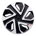 Gorecki J14551 J-Tec wheel covers ST, silver/black, 14-inch