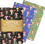 Mushrooms Jotter Notebooks (Set of 3)