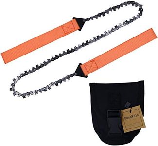 Pocket chainsaw 24 Inch with 33 Sharp Teeth Blades Hand Compact Saw Tools Survival Gear for Camping Backpacking Hiking Hunting Tree Cutting Outdoor Survival Garden Work