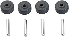 Luxuypon 2 Set Replacement Front Wheels Compatible with Shark Navigator Rotator Vacuums NV22 NV42 NV105 NV80