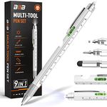 BIIB Stocking Stuffers for Adults Men, 9 in 1 Multitool Pen, Mens Gifts for Dad Him Boyfriend, Christmas Gifts for Men, Dad Gifts from Daughter, Mens Stocking Stuffers for Him, Cool Stuff Tool Gadgets