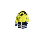 RedWing 76768 Flame Retardant Hi Vis Unlined Winter Jacket Blue / Yellow (Medium)