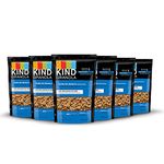 KIND Healthy Grains Vanilla Blueberry with Flax Seeds Granola, 10g Protein, Gluten Free, 6 Count