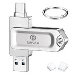 PL ZMPWLQ 512GB iPhone-Photo-Stick for iPhone 15/16 iPhone-Photo-Backup-Storage-Device iPhone-Picture-Storage-Stick USB C Flash Drive iPad Android PC iPhone Back UP Photo Transfer Memory Thumb Drive