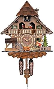 Cuckoo Clock Quartz-movement Chalet-Style 32cm by Engstler