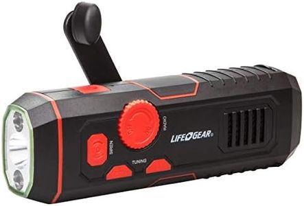 Life Gear StormProof Crank Flashlight