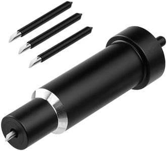 Explore Point Cut Blades Works for Maker 3/Maker/Explore 3/Air 2/Air/One,Black,Deep Point Blade + Housing for Cutting Thick Materials-Craft Foam/Chipboard/Leather/Magnetic/Vellum, 3 Blades