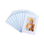 2.5 x 3.5 Magnetic Polaroid Picture Frame, Instax Mini Frame Photo Magnets for Refrigerator, Photo Sleeve Pocket for Fridge, Wallet Size Picture Frame, Locker Decoration, 10 Pack