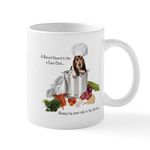 CafePress Basset Chef Mug 11 oz (325 ml) Ceramic Coffee Mug