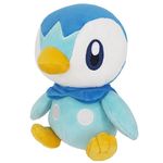 Sanei Pokemon All Star Collection PP89 Piplup 6" Stuffed Plush