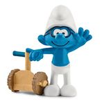 Schleich Smurfs Collectible Toy Figurine for Boys & Girls Ages 3+, Segway Smurf, Multicolor