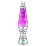 Lava Lamp 2494, White Wax, Pink Liquid, Decorative Base and Cap, Original 14.5 inch LAVA® Motion Lamp to Illuminate Your Mood