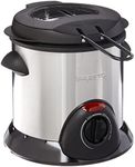 Presto 5470 ProFry Stainless Steel 1L Deep Fryer, Silver