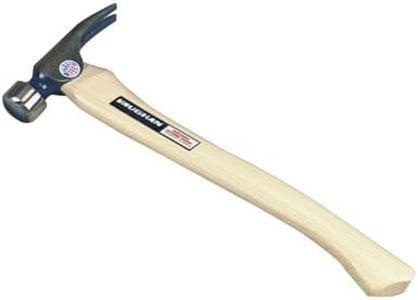 Vaughan 116-04 CF2HC 19-Ounce California Framer Hammer, Milled Face, Curved Handle