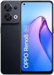 OPPO Reno8 Smartphone, MediaTek Dimensity 1300 5G, 6.4“ 90Hz AMOLED screen, 50MP+8MP+2MP rear camera, 32MP front camera, RAM 8GB + ROM 256GB, 4500mAh 80W Supervooc, Shimmer Black