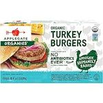 Applegate, Organic Turkey Burgers, 