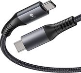 Thunderbolt 3 Cable 3.3Ft, Stouchi 40Gbps Thunderbolt 3 Cable 100W Supports 1x 5K 60hz or Double 4K 60hz Monitor, Mac Book Pro, Thunderbolt 3 Docking Station/Hub and More