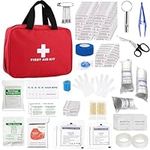 First Aid Kit 152pcs, Upgraded All-