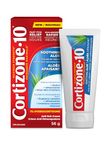 Cortizone-10 Soothing Aloe Itch Relief Cream, Maximum Strength 1% Hydrocortisone, Fast-Acting, Anti-Itch Cream, for Bug Bites, Rash, Inflammation, Eczema, Psoriasis, Poison Ivy, Oak & Sumac, 56g