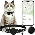 Cat Tracker with QR Code GPS Collar