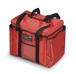 Rubbermaid FG9F4000RED Professional Food Delivery Bag, Red