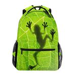 Rainforests Tree Animal Frog Backpacks College School Bag Shoulder Casual Travel Daypack Hiking Camping