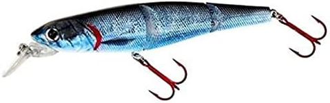 4.5" S-Defender Jerkbait swimbait Kokanee Bluegill S Curve Waver Trout Multi Jointed Lifelike Hard Swim bait Bass Fishing Lure Diving (Kokanee)