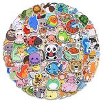 Piedad Cute Stickers for Kids, 200 Pcs Water Bottle Stickers Vinyl Stickers Waterproof Stickers, Cute Animal Stickers for Teens Girls Boys, Kawaii Sticker Pack