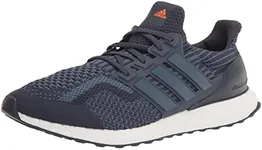 adidas Men's Ultraboost 5.0 DNA Shoes Running, Shadow Navy/Wonder Steel/Impact Orange, 10.5