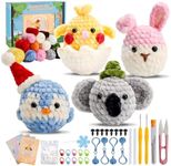 LORDISE Beginners Crochet Kit, Croc