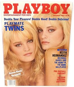 September 1989, Playboy Magazine - Vintage Men's Adult Magazine Back Issue