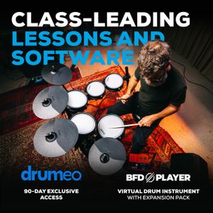 Alesis Nitro Pro XL Electronic Drum Kit – 8-Piece Mesh Set