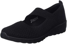 Skechers Women's UP-Lifted Sneaker, Black, 5 UK