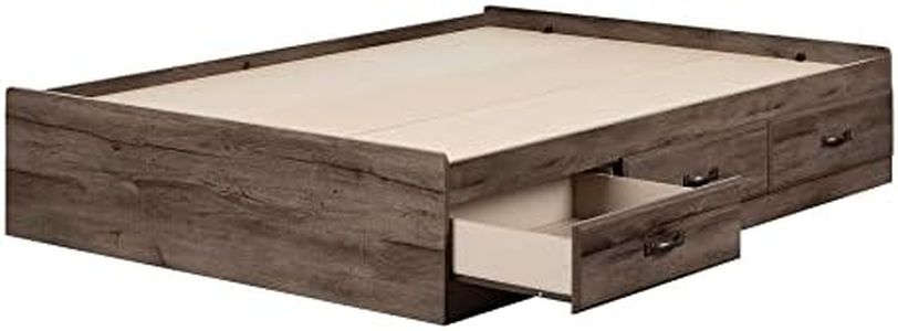 South Shore Ulysses Full Mates Bed Fall Oak