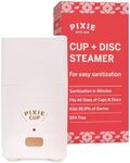 Pixie Menstrual Cup Sterilizer - Ranked 1 for The Best Steamer - Kills 99.9% of Germs with Cleaner Steam - Wash Your Period Cup or Disc in 3 Minutes! - Automatic Timing Shut-Off Switch