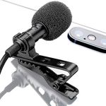 YouMic Smartphone Microphone for Video Recording - Lavalier Microphone for Android - Android External Clip On Smartphone Microphone - Vlogging Microphone for Android