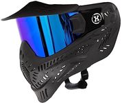 HK Army HSTL Goggle Paintball Airsoft Mask with Anti Fog Thermal Lens (Black/Ice Lens)