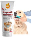 Boltz Enzymatic Toothpaste for Dogs (100 Gm) Oral Care & Oral Health, Fresh Breath, Plaque Remover, Suitable for all age Dogs & Puppies Teeth Cleaning, Mint Flavor (Toothpaste)