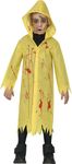 FIESTAS GUIRCA Raincoat Bloody Halloween Child Fancy Dress Costume Age 10-12 Years