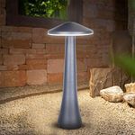 Gigawatts G01 12W LED Gate Light 20" Mushroom Waterproof Pillar Lamp Outdoor Decor Bollard Garden Lighting Pole Mount Exterior Fixture for Home Entrance Patio Compound Boundary (Warm White, Pack of 1)